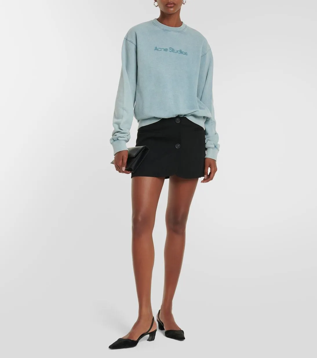 Acne Studios  |Crew Neck Unisex Sweat Street Style Long Sleeves Plain