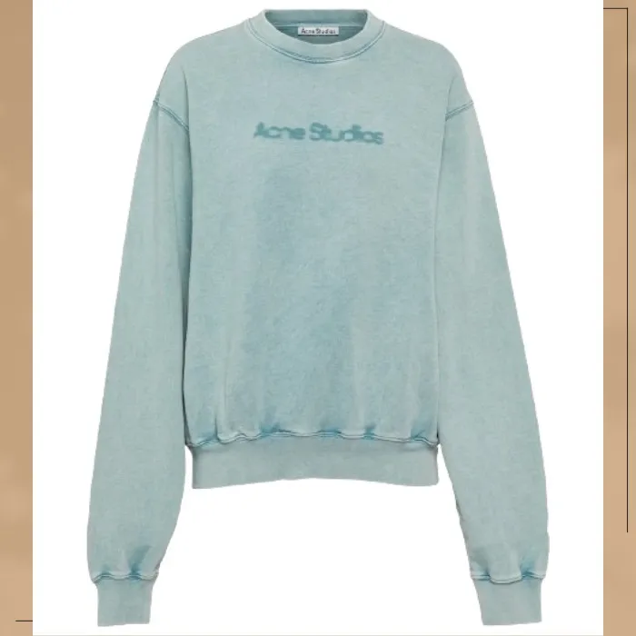 Acne Studios  |Street Style Long Sleeves Plain Oversized Logo