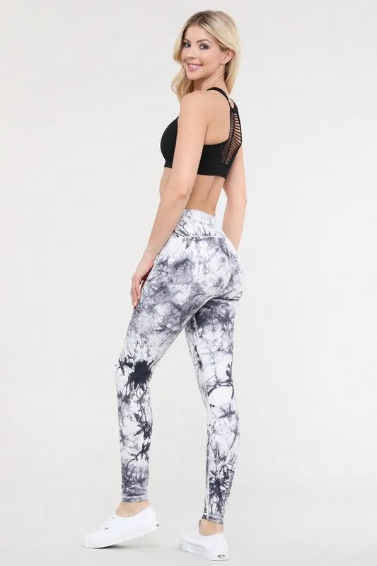 Active Buttery Soft Tye Dye Workout Leggings