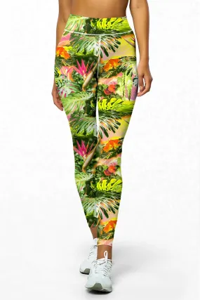 Active Full-Length Leggings - TROPICAL