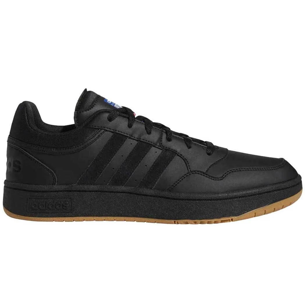 Adidas Hoops 3.0 Sneaker Black/ Black/ Gum (Men's)