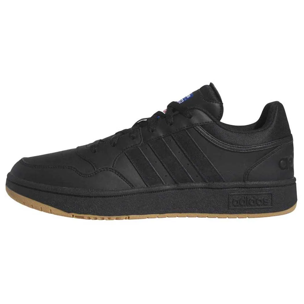 Adidas Hoops 3.0 Sneaker Black/ Black/ Gum (Men's)