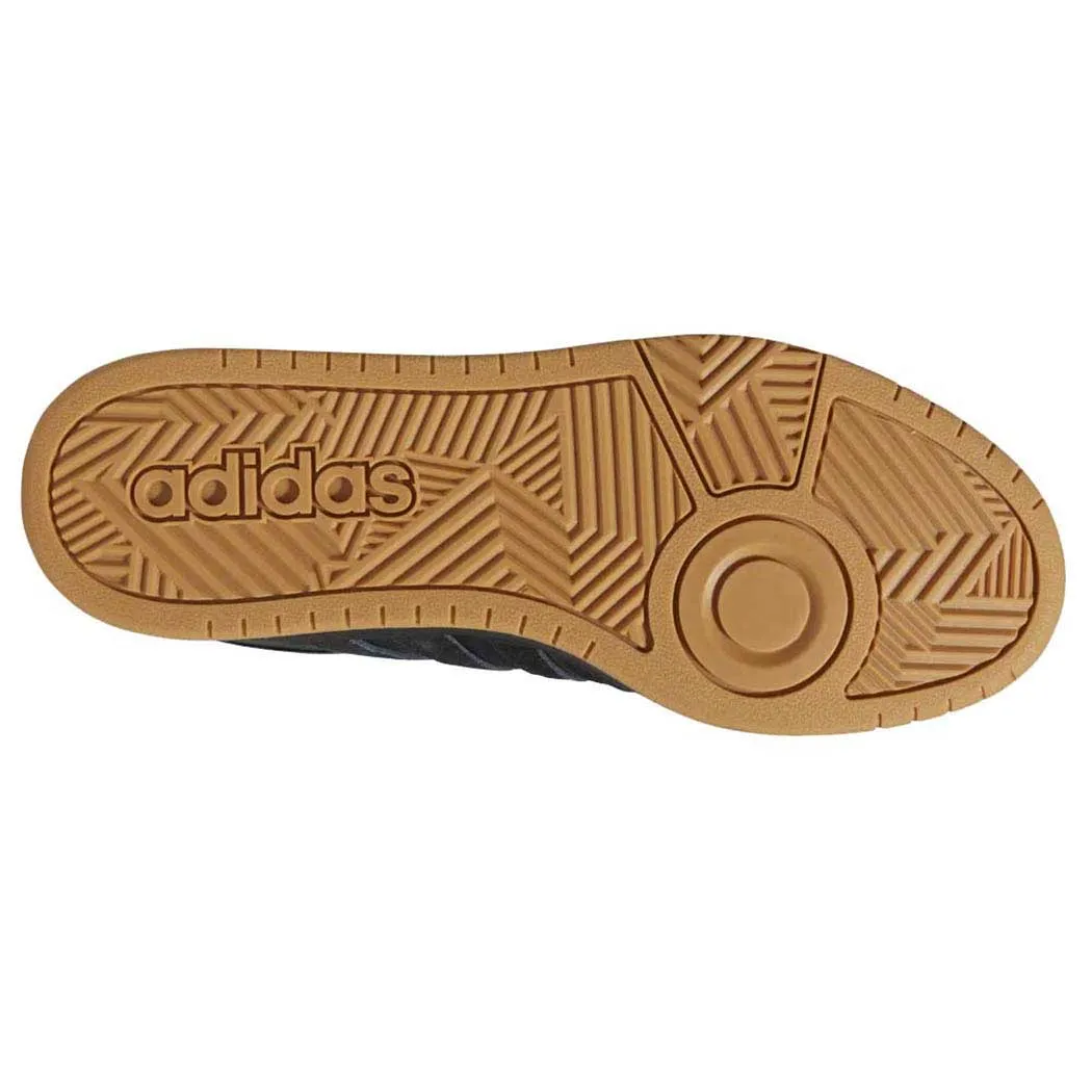 Adidas Hoops 3.0 Sneaker Black/ Black/ Gum (Men's)