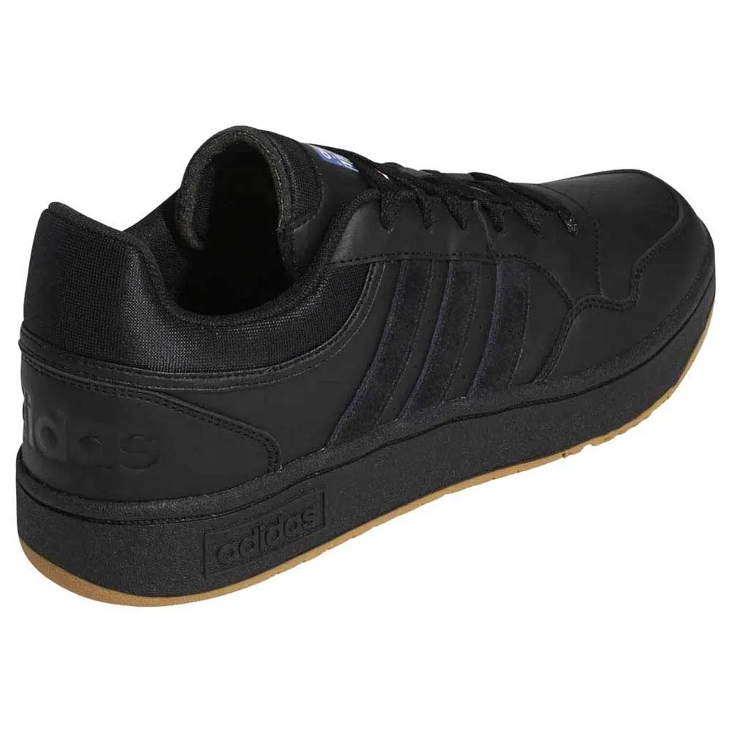 Adidas Hoops 3.0 Sneaker Black/ Black/ Gum (Men's)