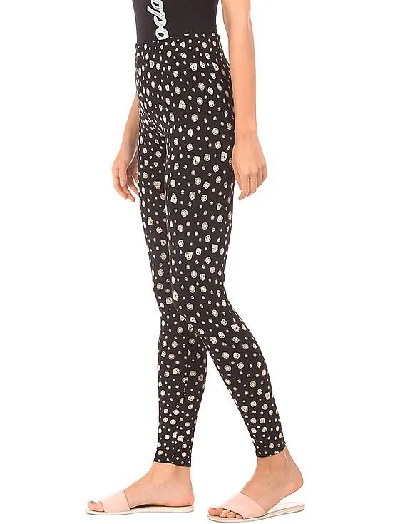 Aeropostale Regular Fit Printed Leggings