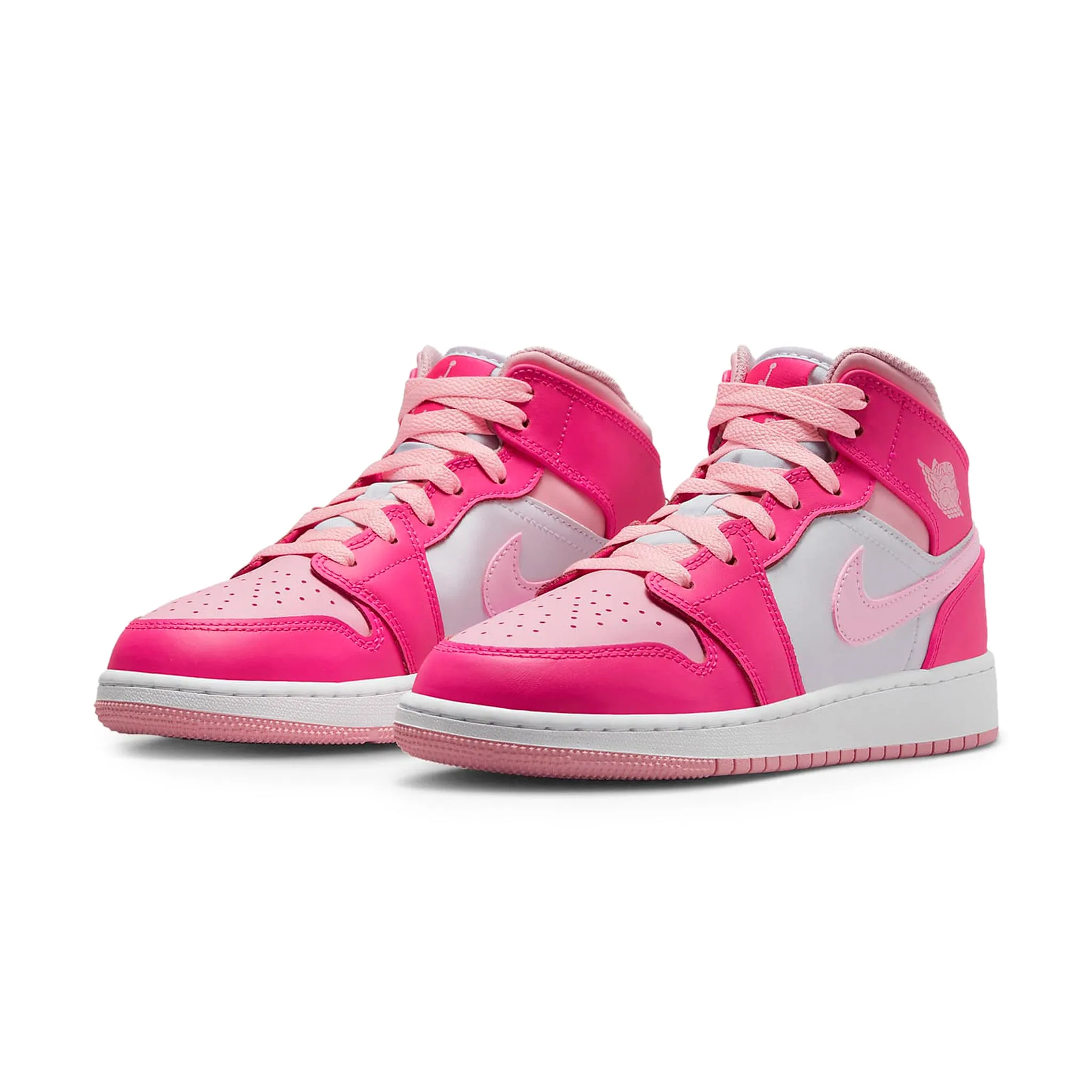 Air Jordan 1 Mid Fierce Pink (GS)