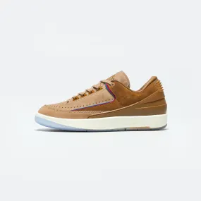 Air Jordan 2 Retro Low × Two 18 - Rocky Tan/British Tan