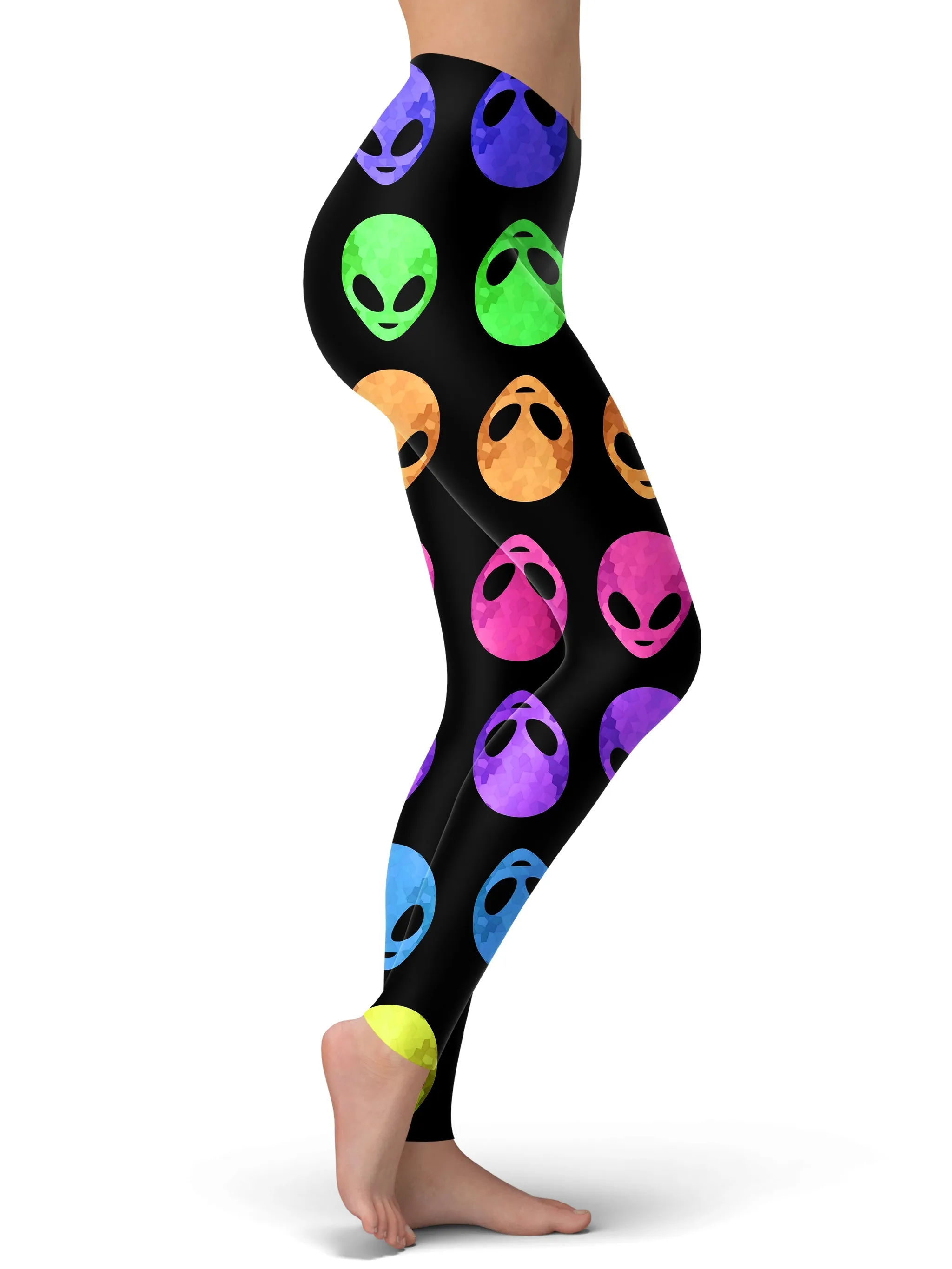 Alien Pattern Leggings (Clearance)