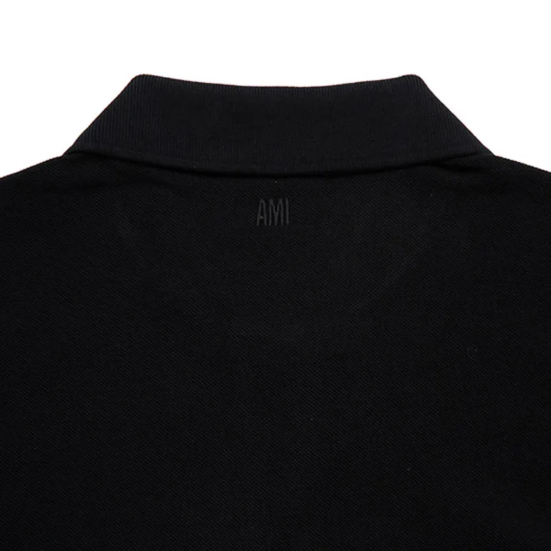 AMI PARIS  |Button-down Heart Unisex Street Style Plain Cotton