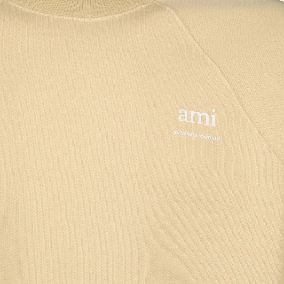 AMI PARIS  |Crew Neck Unisex Sweat Street Style Long Sleeves Plain