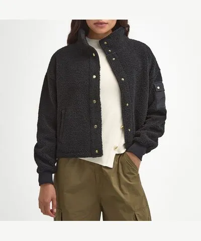 Barbour International Callie Fleece Bomber Jacket