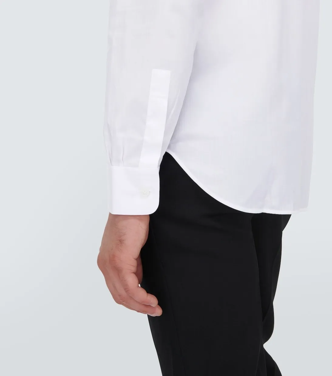 Berluti  |Button-down Unisex Street Style Long Sleeves Plain Cotton