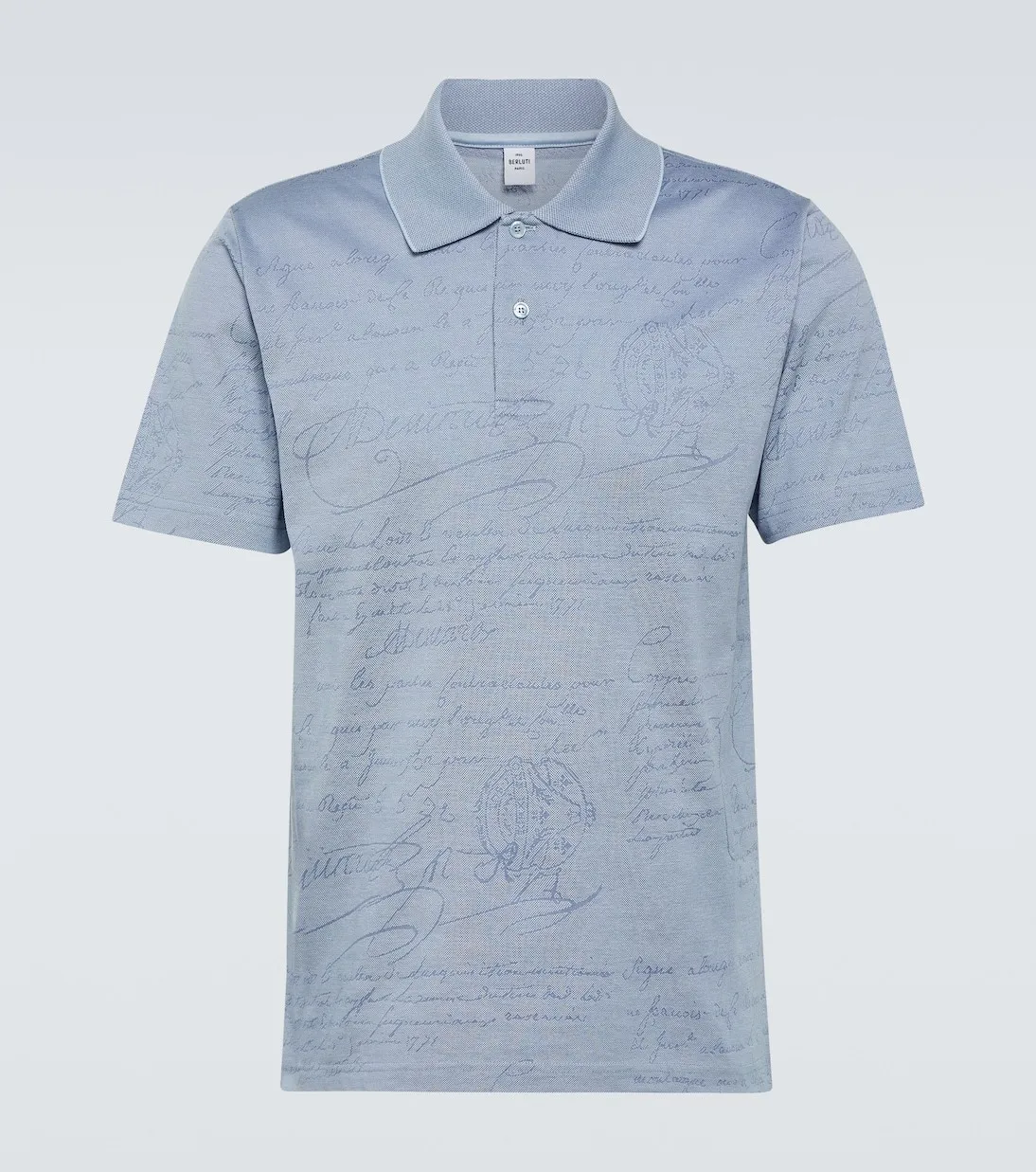 Berluti  |Button-down Unisex Street Style Plain Cotton Short Sleeves