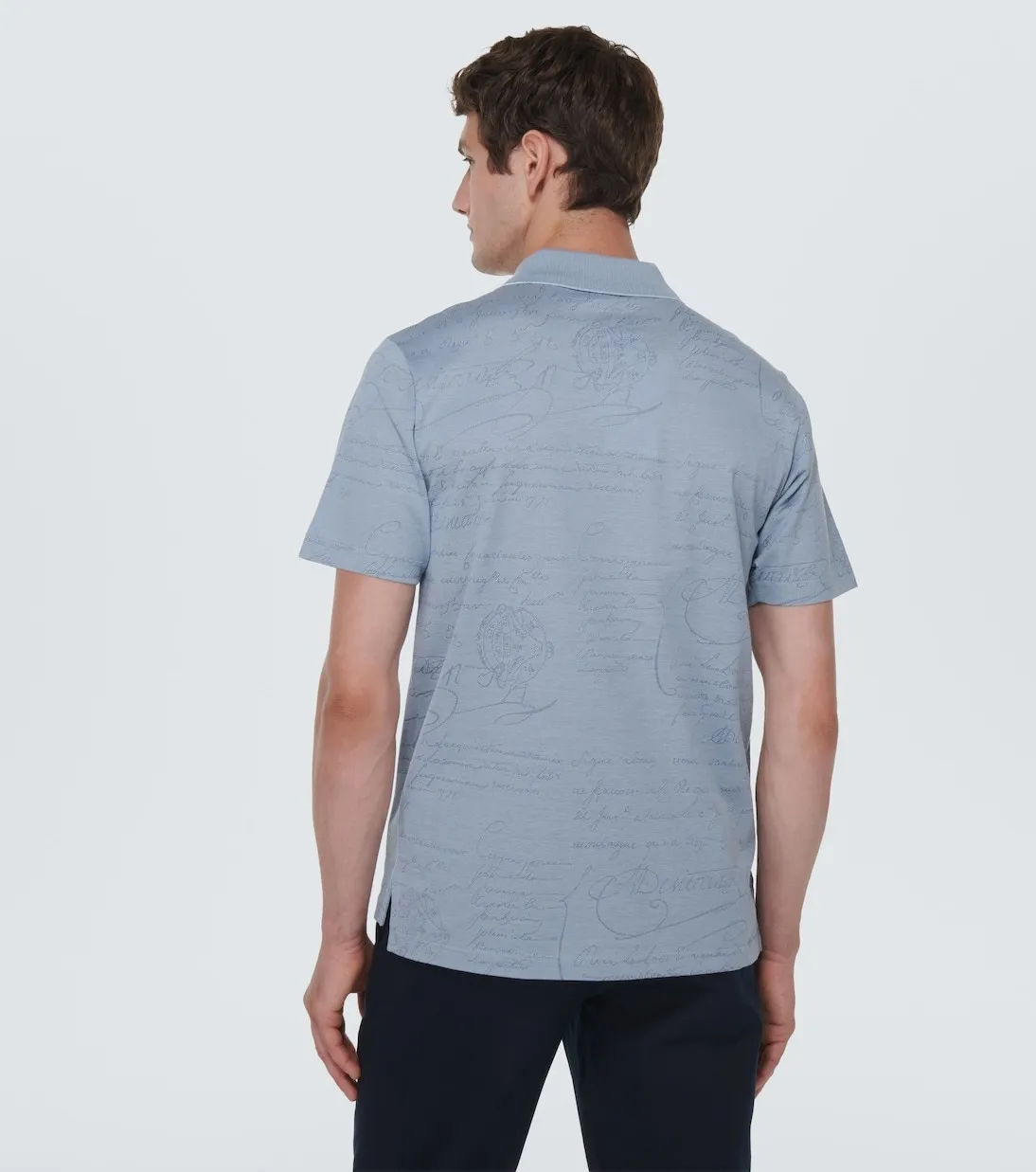 Berluti  |Button-down Unisex Street Style Plain Cotton Short Sleeves