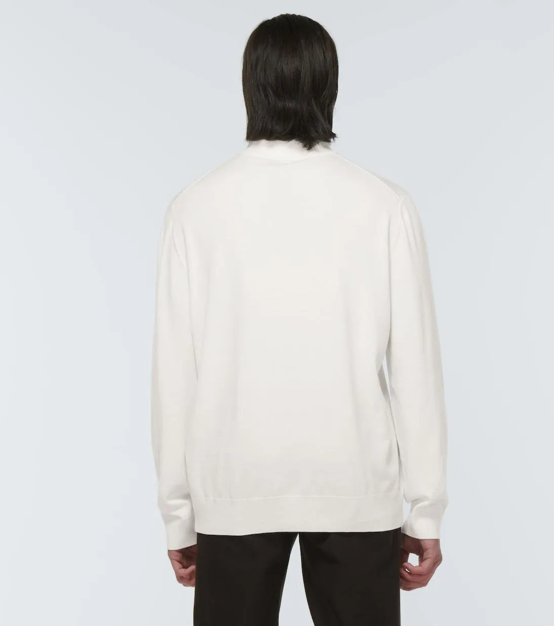 Berluti  |Button-down Unisex Wool Street Style Long Sleeves Plain Logo