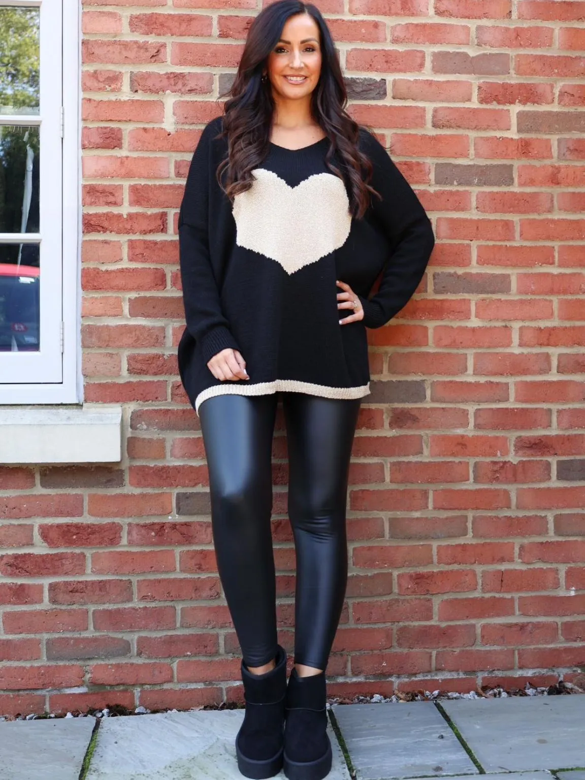 Black Super Stretchy Spray On Leggings