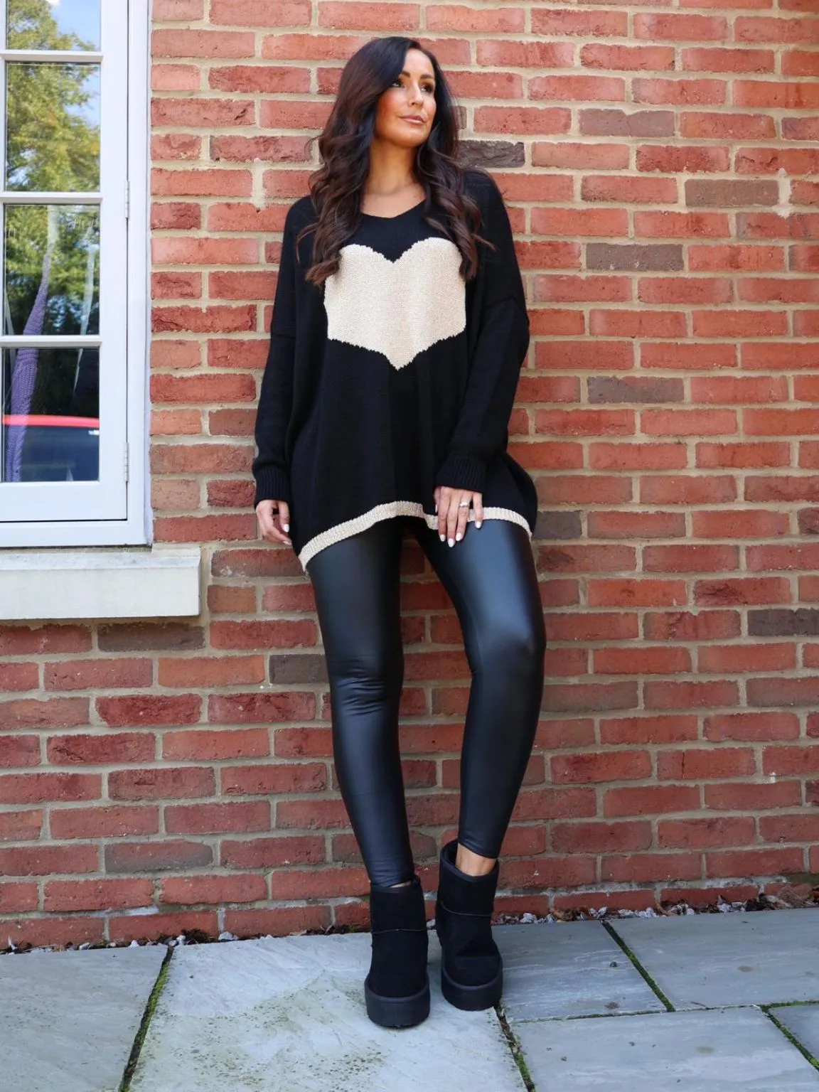 Black Super Stretchy Spray On Leggings