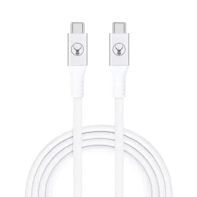 Bonelk USB-C to USB-C Long-Life Cable 20Gbps /240W - 2 metre (White)