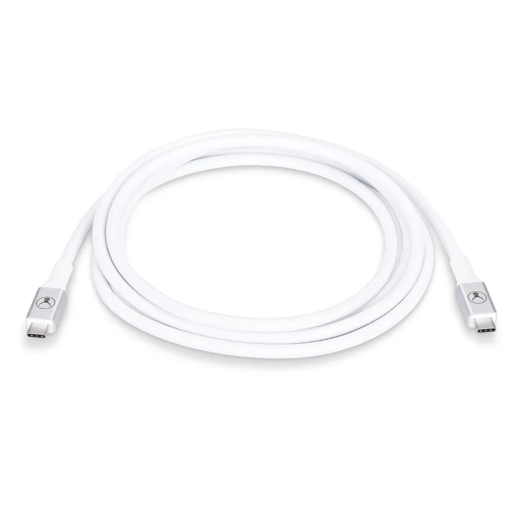 Bonelk USB-C to USB-C Long-Life Cable 20Gbps /240W - 2 metre (White)