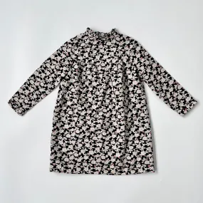 Bonpoint Black Liberty Print Dress: 6 Years