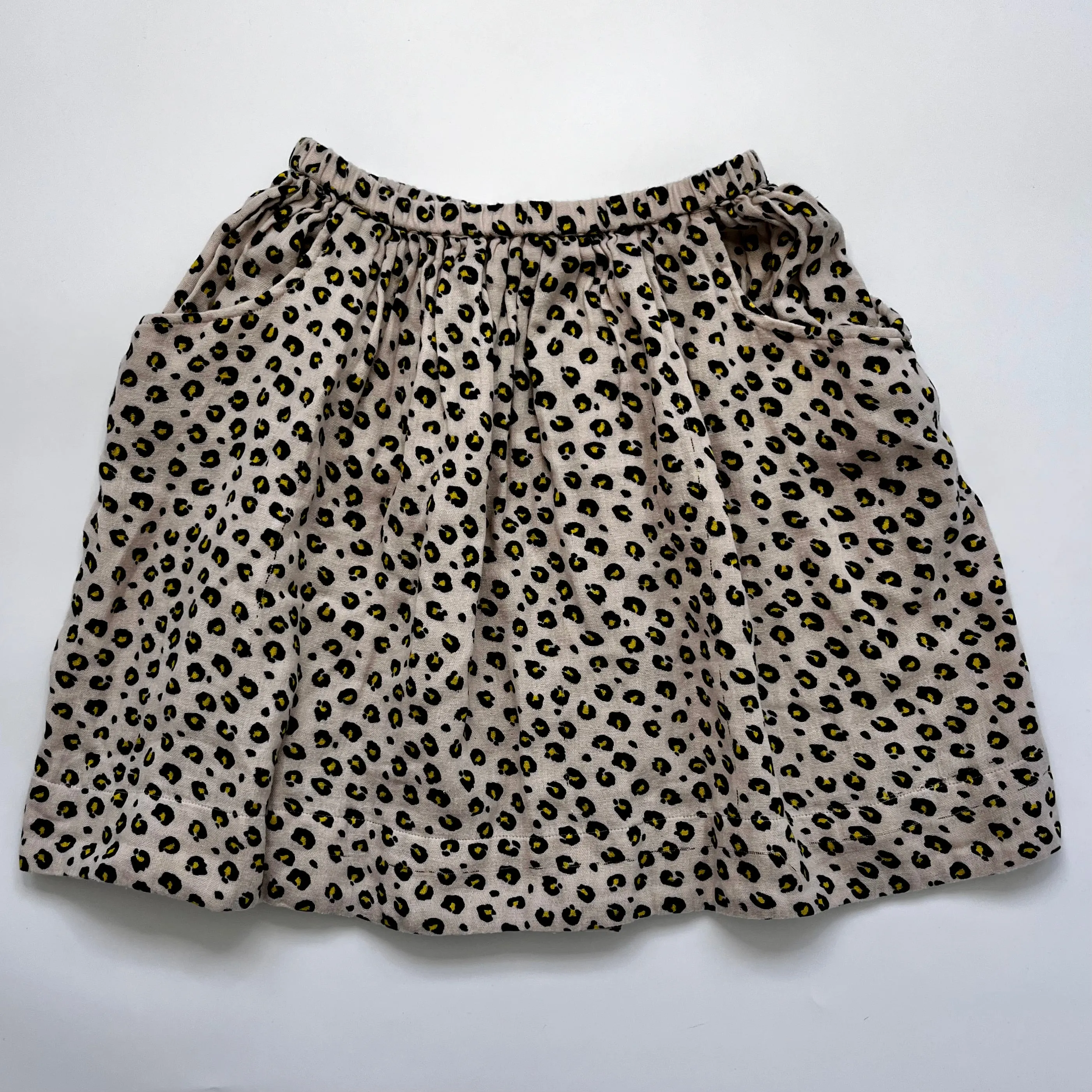 Bonton Leopard Print Skirt: 10 Years