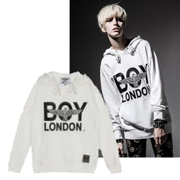 BOY LONDON  |Unisex Studded Street Style Long Sleeves Cotton Medium