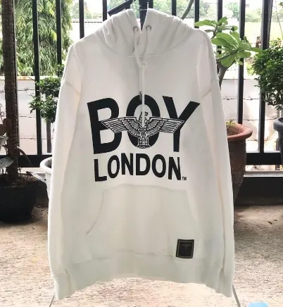 BOY LONDON  |Unisex Studded Street Style Long Sleeves Cotton Medium