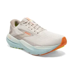 Brooks Women’s Glycerin 21 Athletic Shoes-Coconut/Aqua/Autumn Sunset