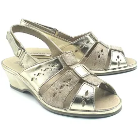 Catania Dressy Sandal - Gold