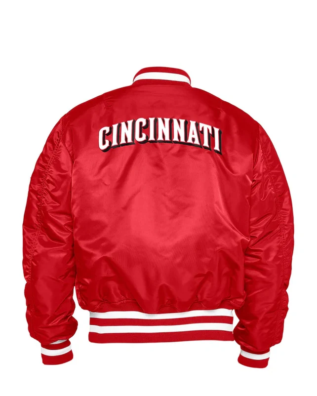 Cincinnati Reds Bomber Jacket - William Jacket