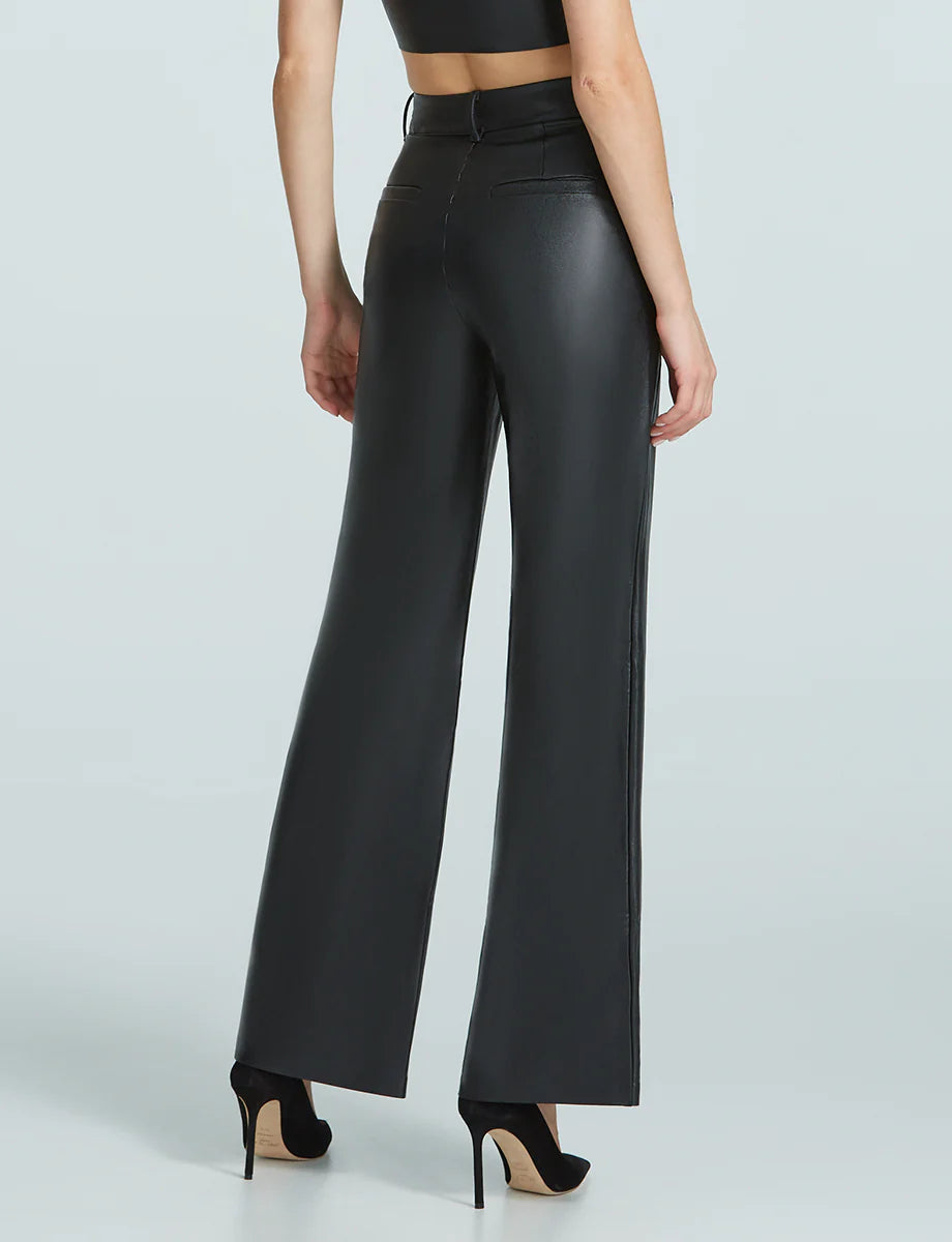 Commando Faux Leather Wide Leg Trouser