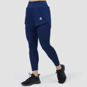 Compression Legging Shorts (Blue)