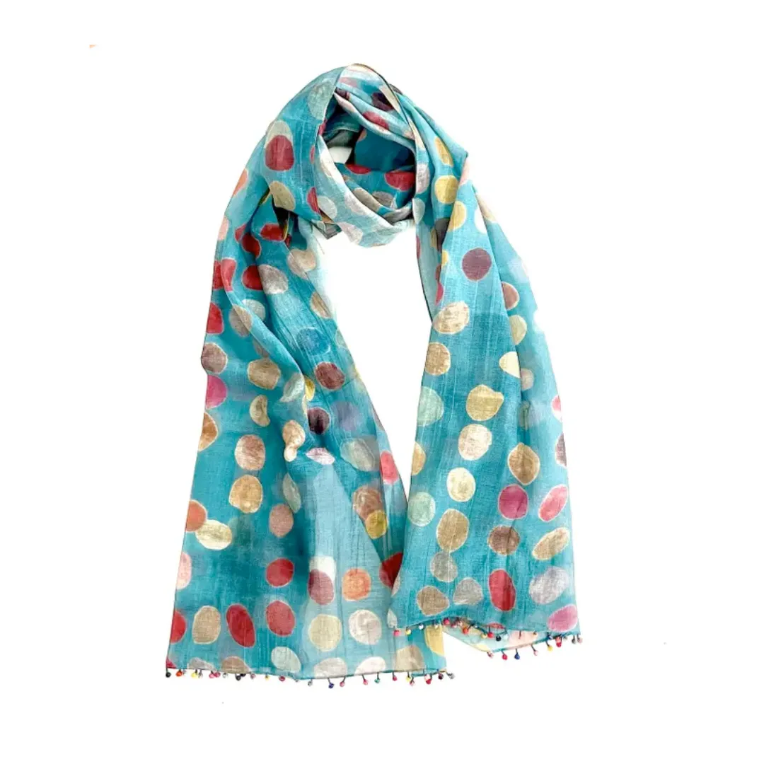 Cotton + Silk Scarf #2363