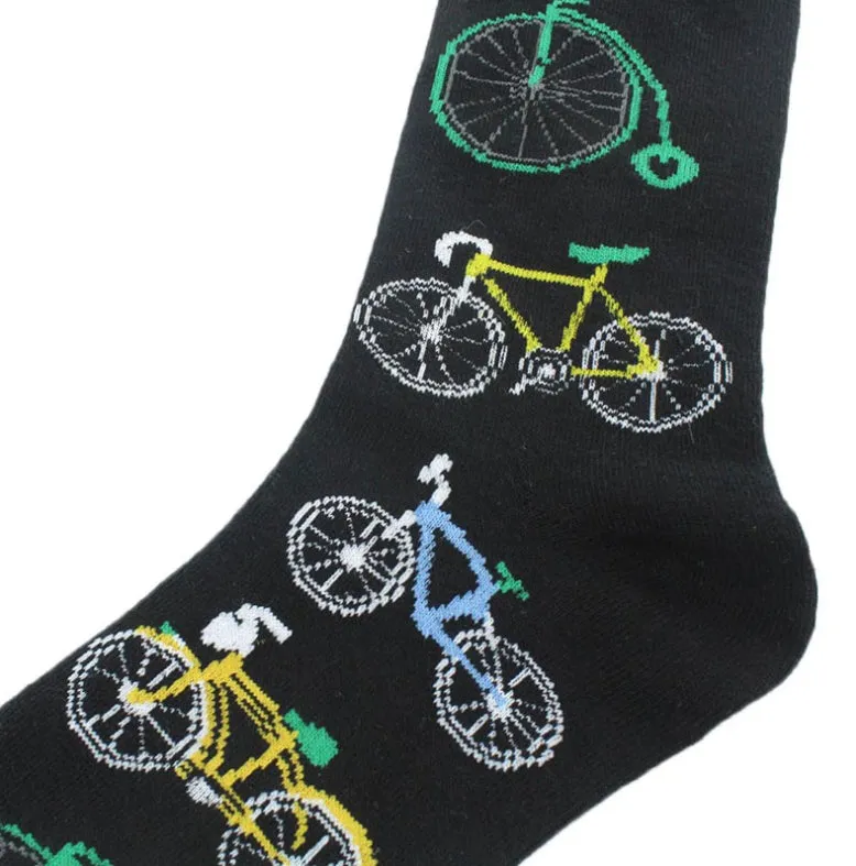 Crew Socks | Funky Socks - Bicycle