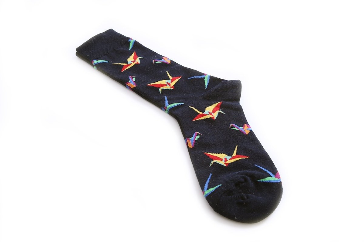 Crew Socks | Funky Socks - Origami