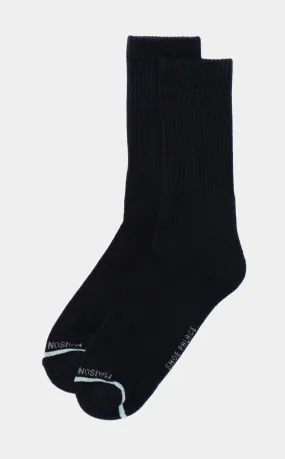 Crew Socks Mens Socks (Black)