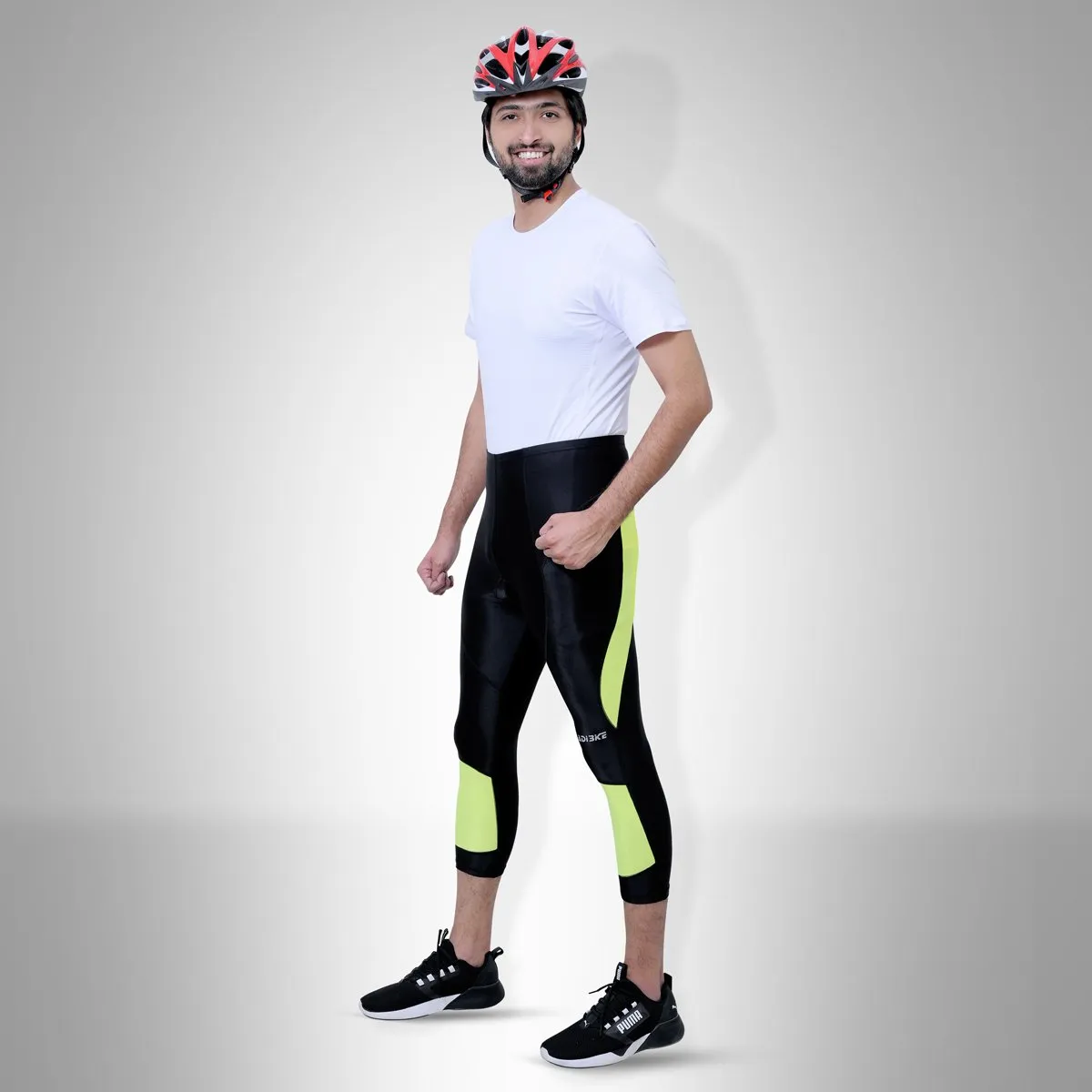 Cycling 3/4 Tights Comfort Padded V1.2