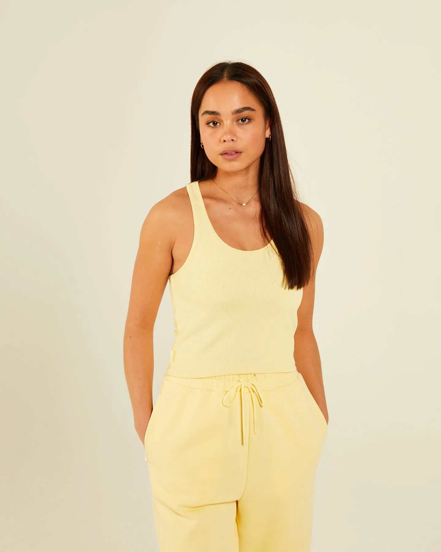 Dessie Vest Soft Yellow