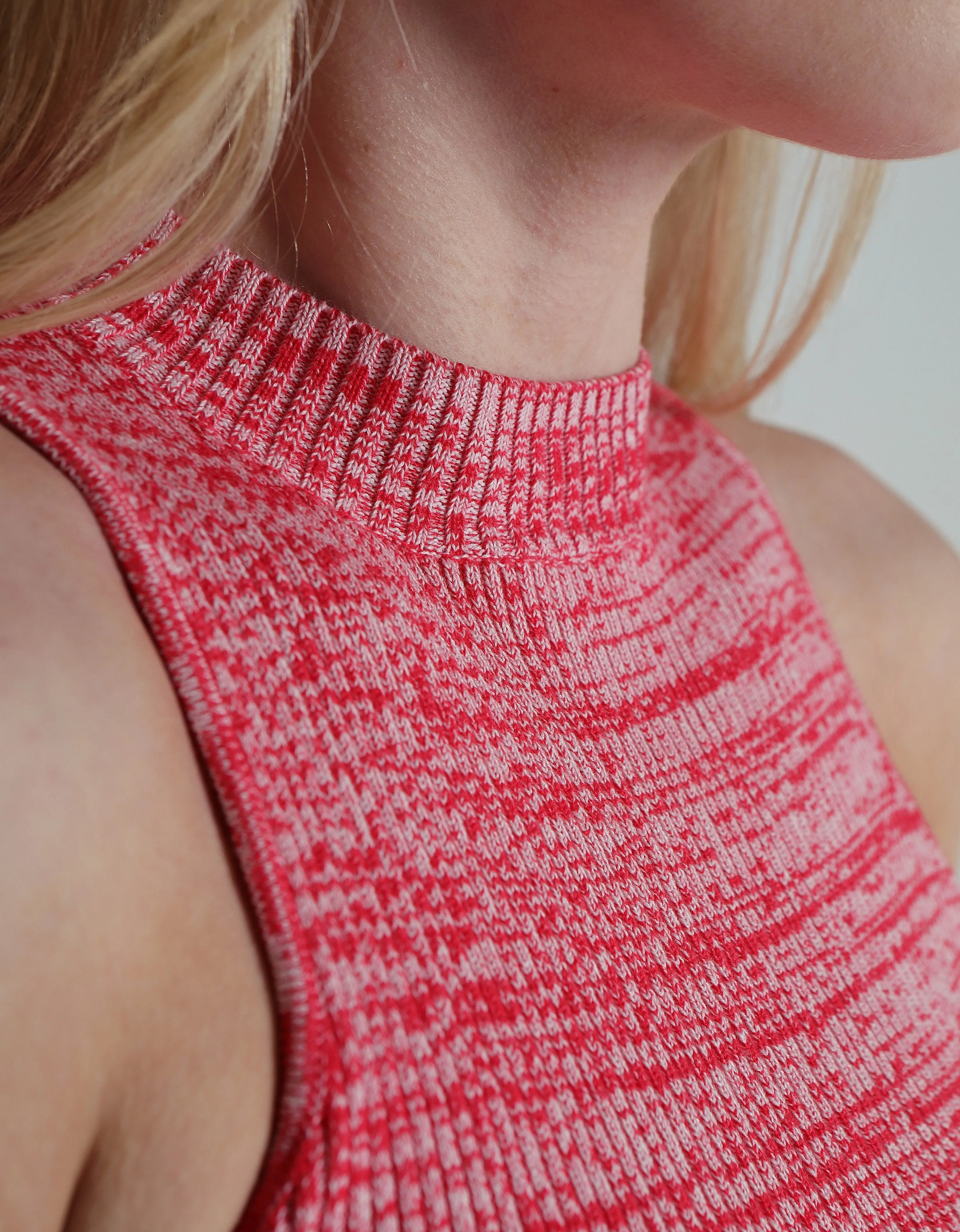 Dolly Knit Red