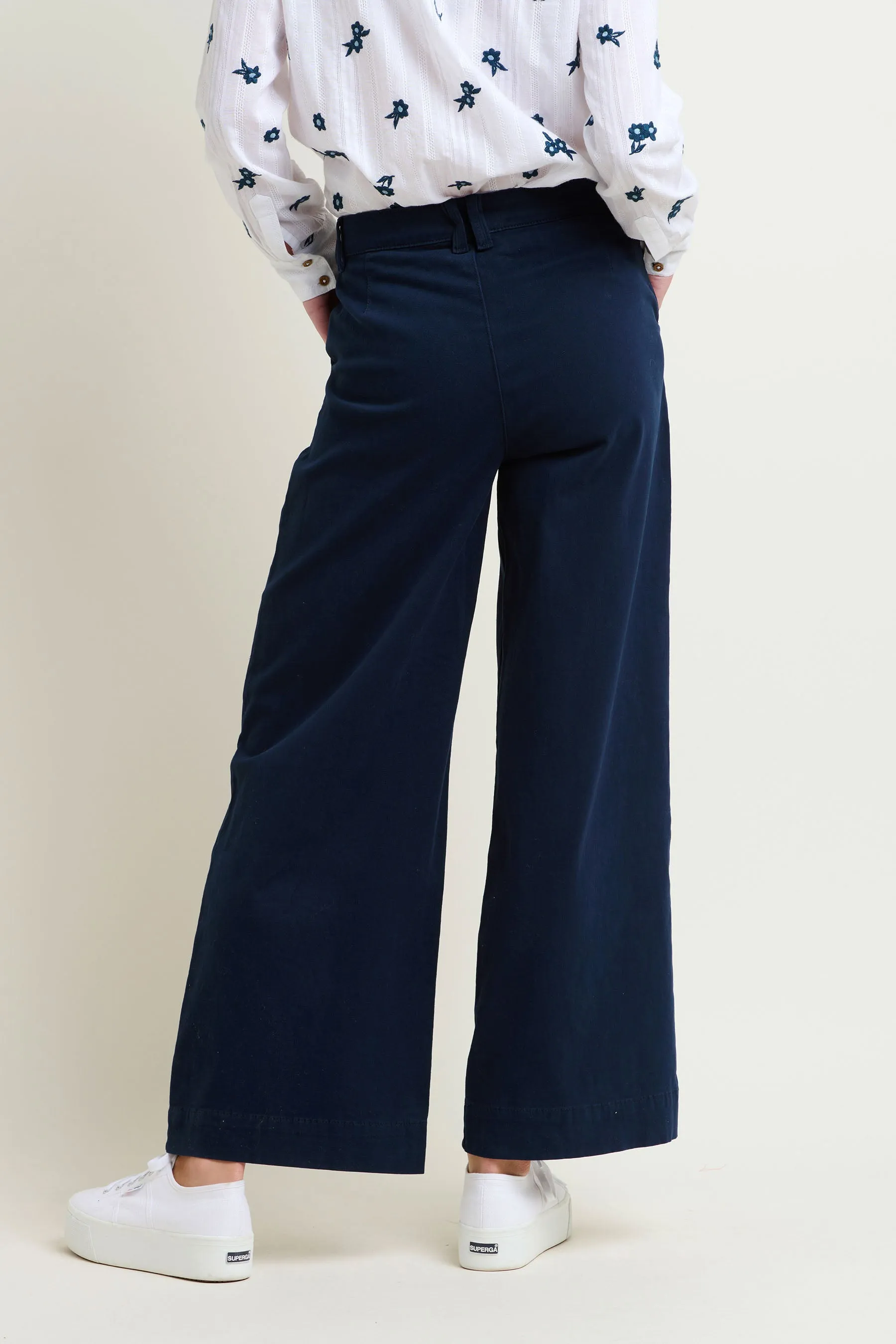 Double Pleat Front Trousers