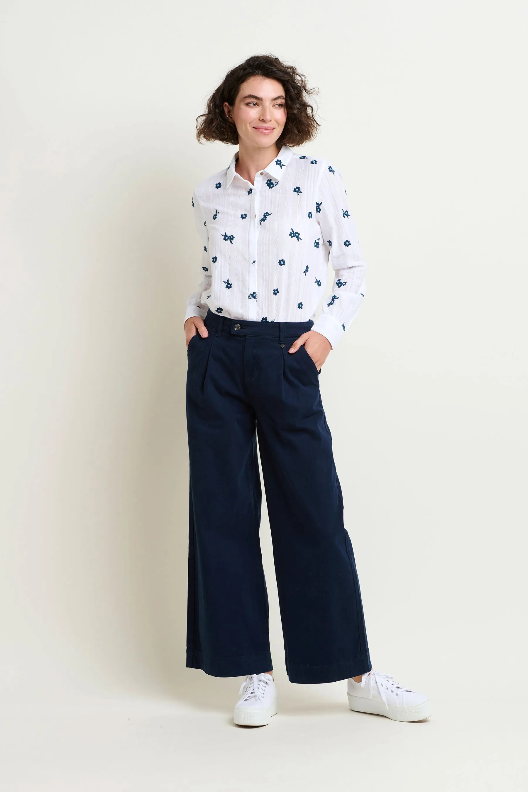 Double Pleat Front Trousers