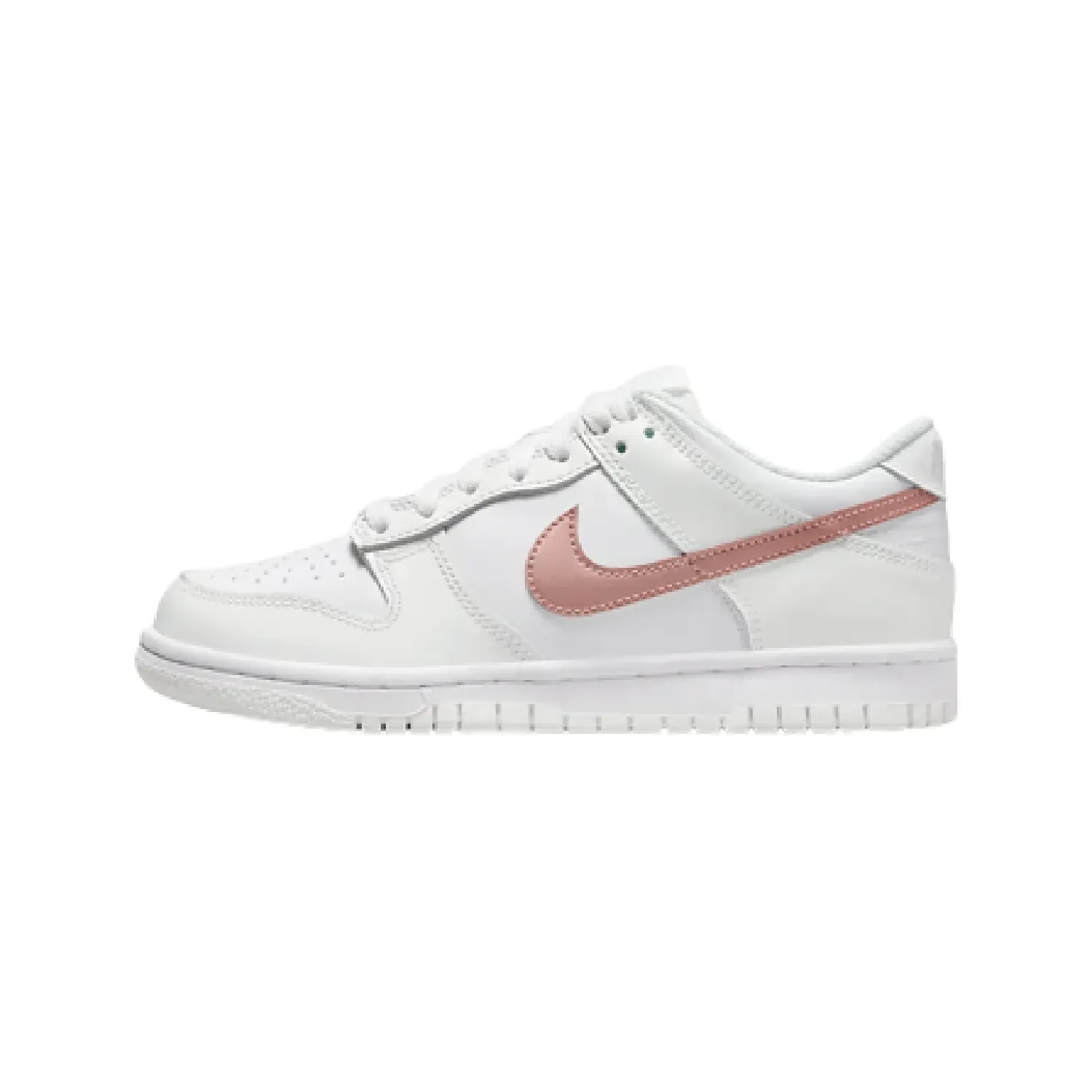 Dunk Low Older Kids' Shoes - White