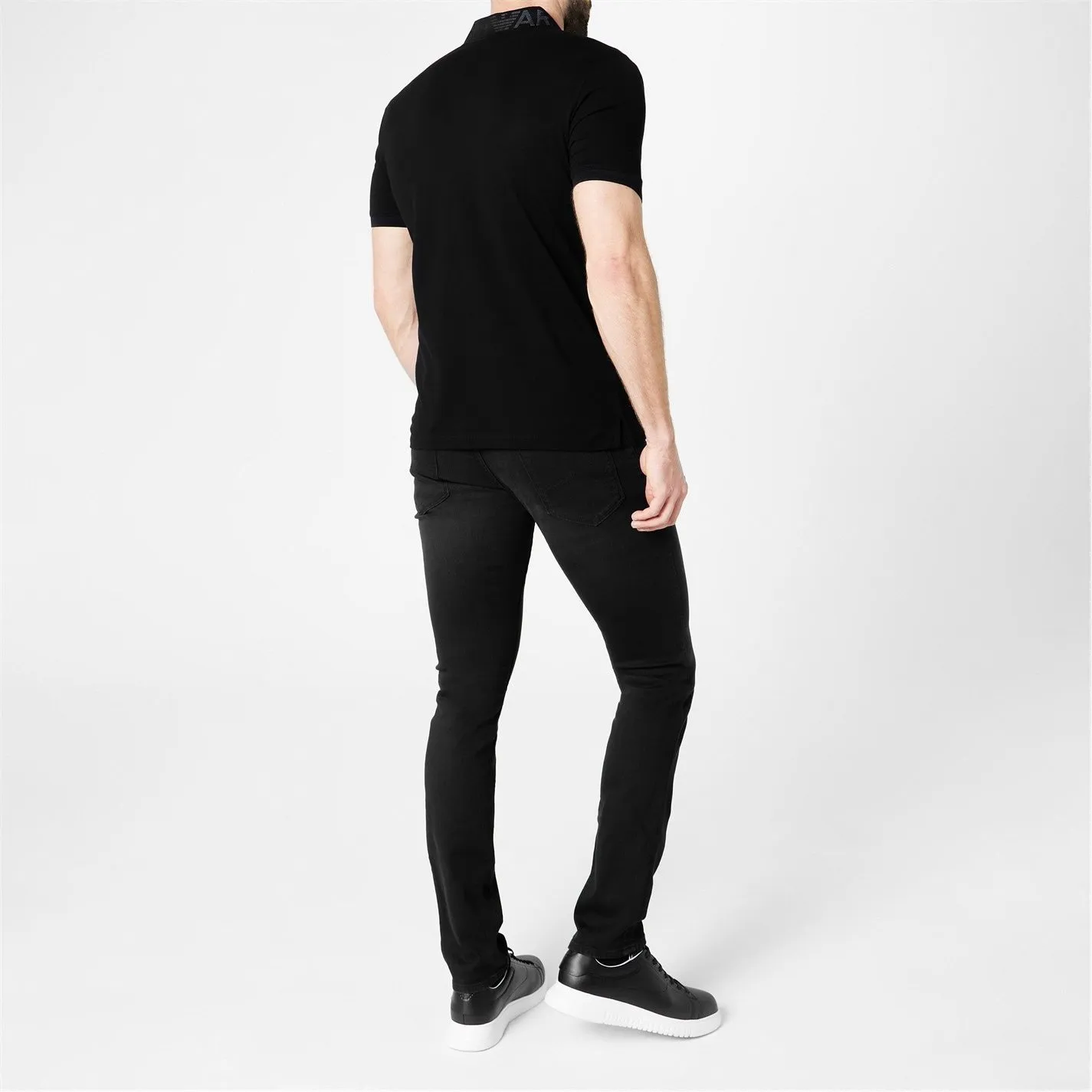 EMPORIO ARMANI  |Button-down Unisex Street Style Plain Cotton Short Sleeves