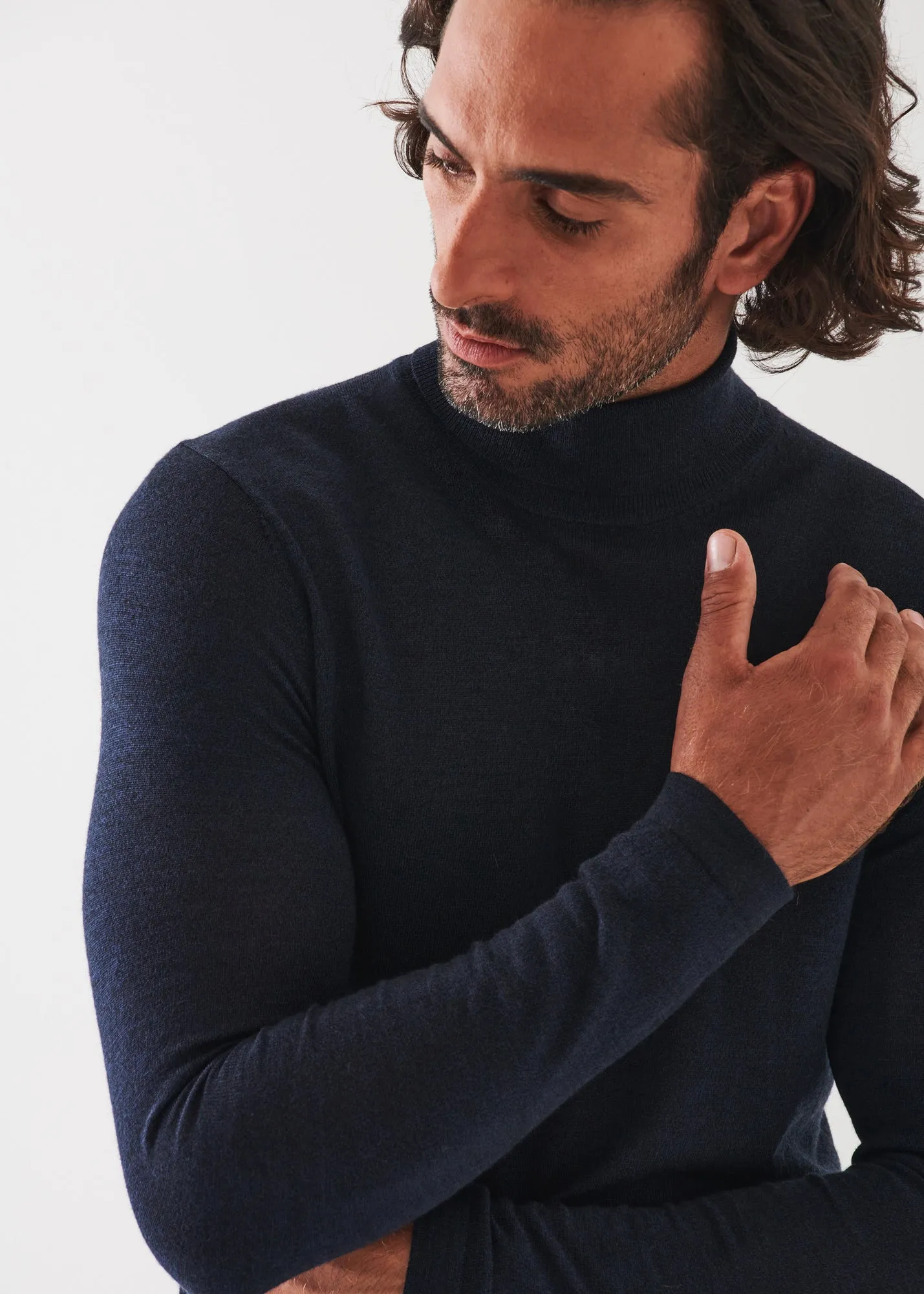 EXTRA-FINE MERINO TURTLENECK