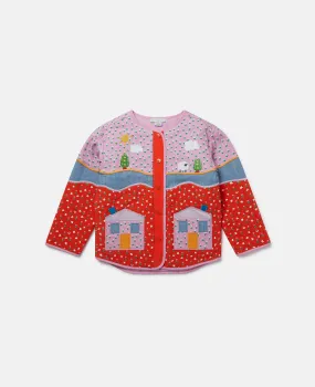 Farmyard Appliqué Patchwork Jacket