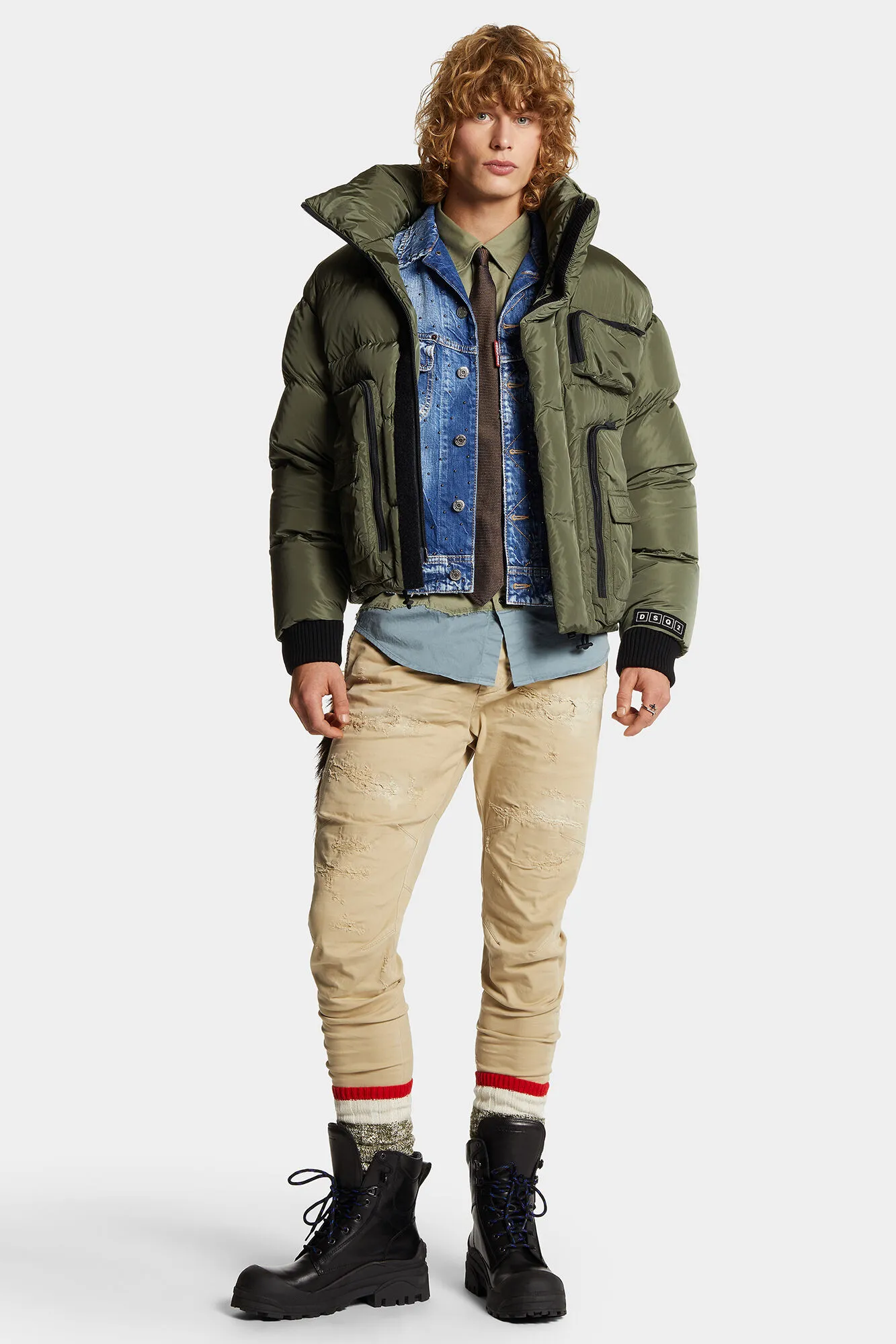 Fisherman Puffer Jacket