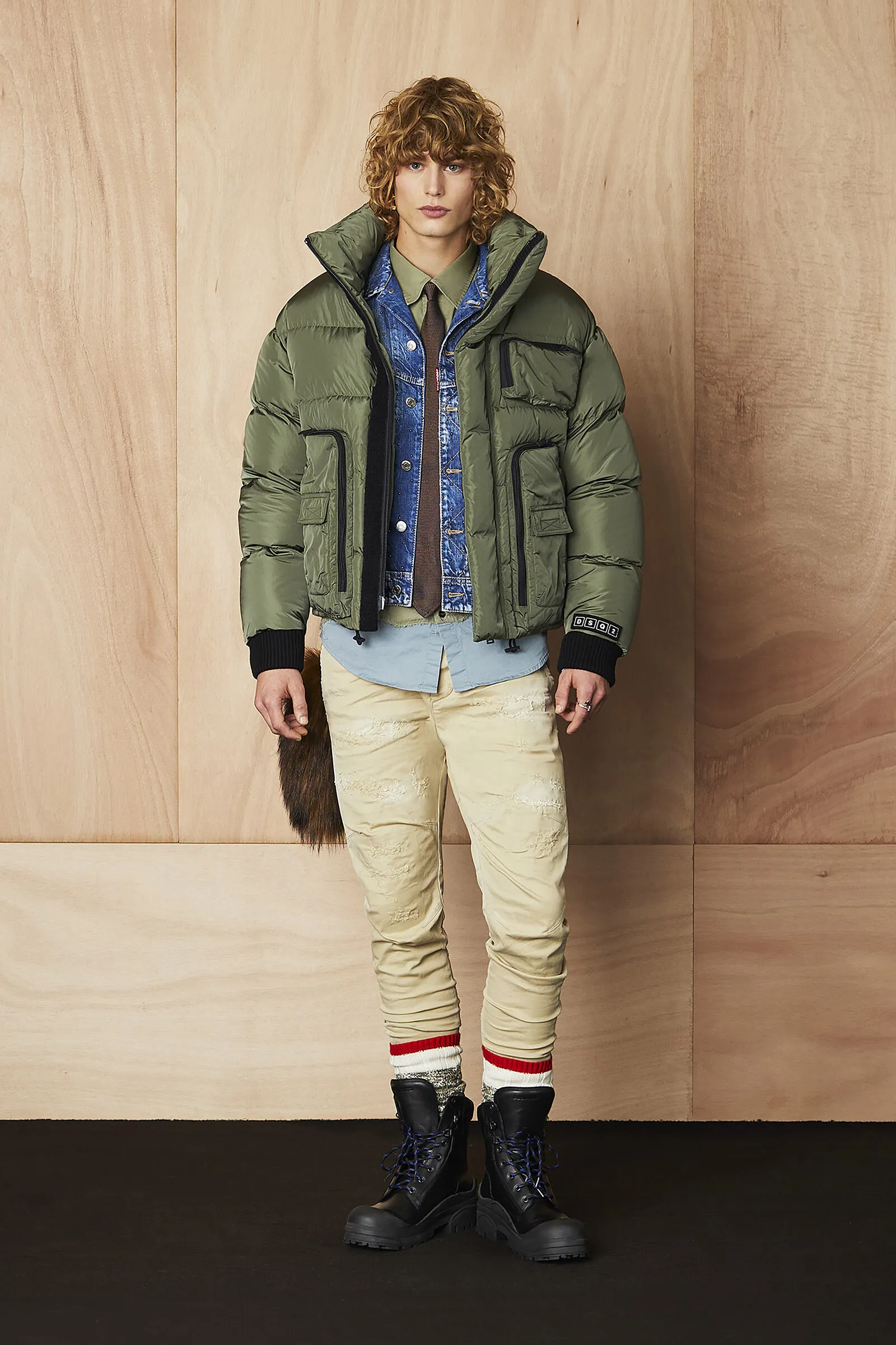 Fisherman Puffer Jacket