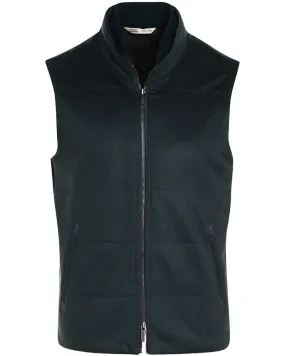 Forest Night Green Cashmere Vest