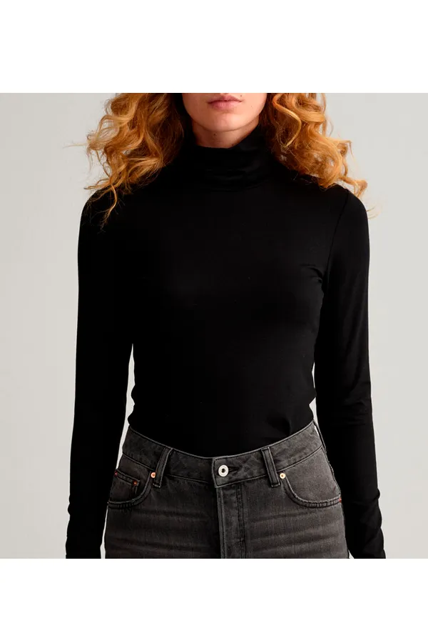 GANT Women Turtleneck Black