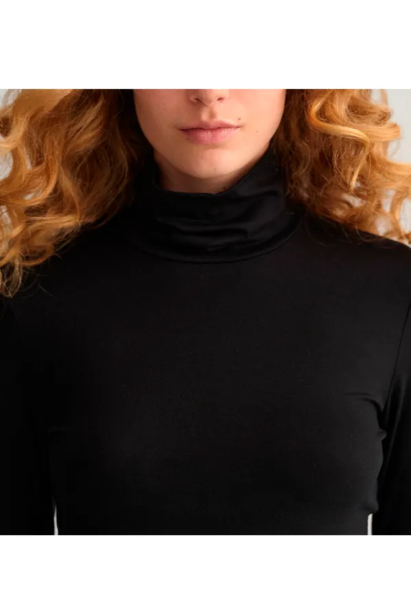 GANT Women Turtleneck Black